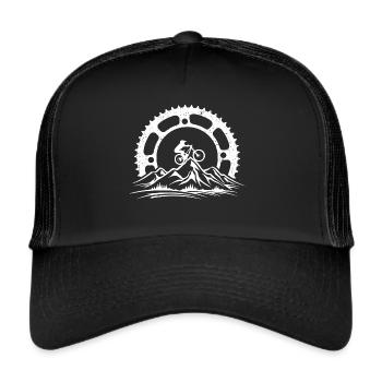 VTT VTT VTT VTT VTT - Casquette trucker  - noir/noir - Devant