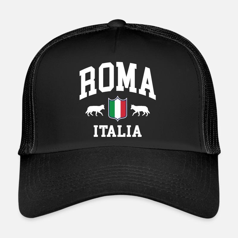 Rom - Trucker Cap - Schwarz/Schwarz