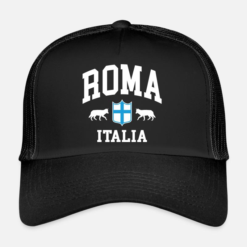 Rom - Trucker Cap - Schwarz/Schwarz