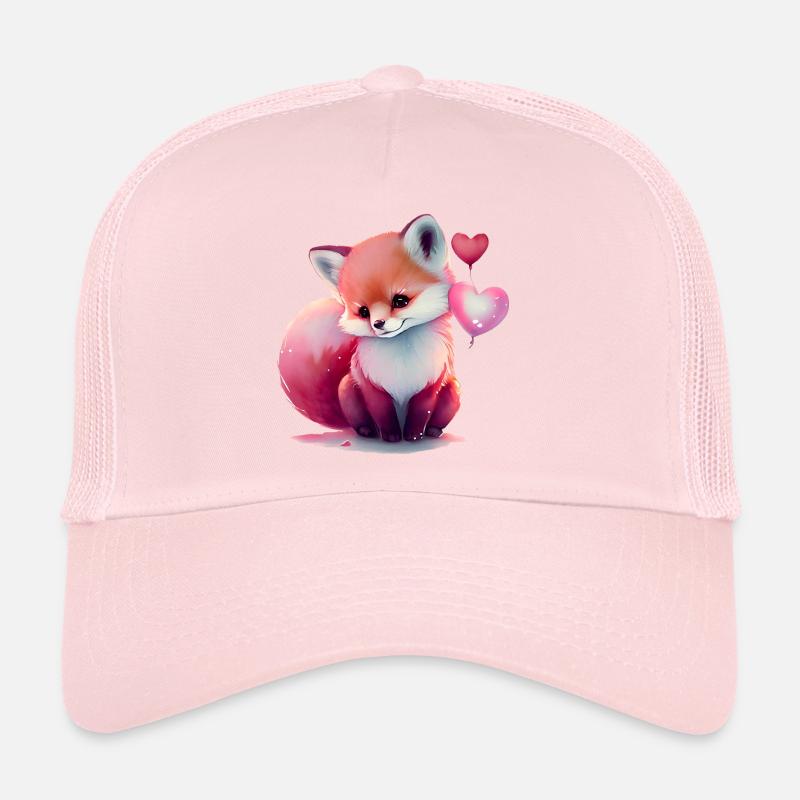 Fuchs Valentinstag Geschenk Trucker Cap