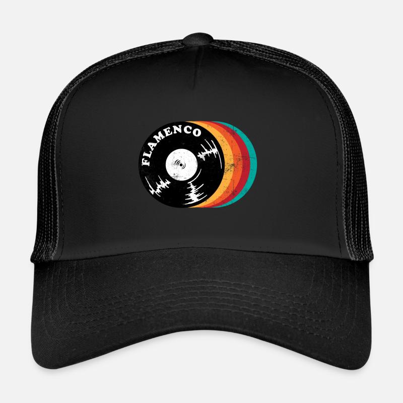 Flamenco - Casquette trucker  - noir/noir