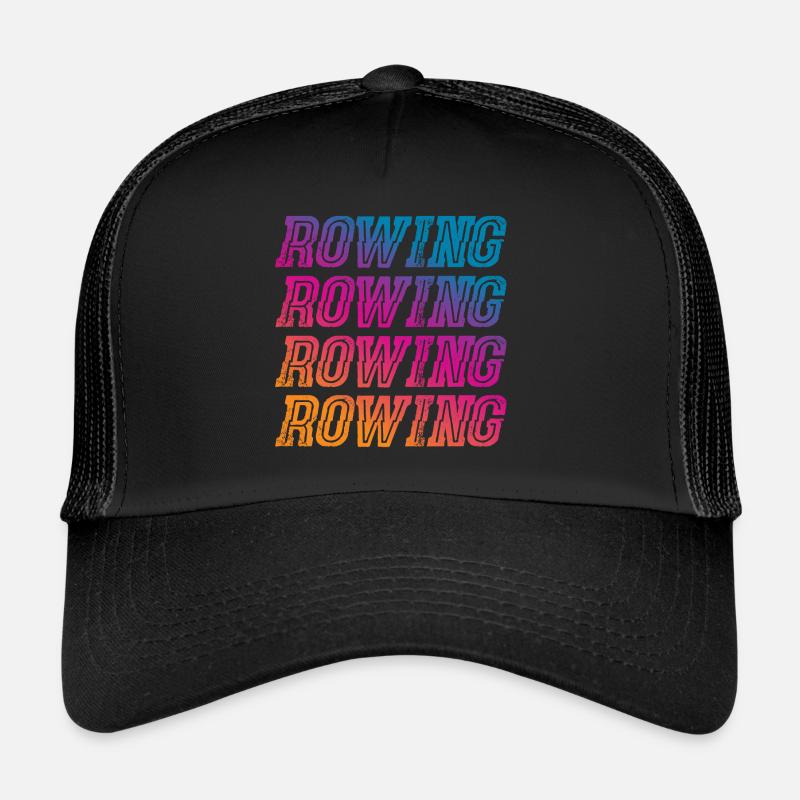 Rowing Ruderer Geschenk Trucker Cap