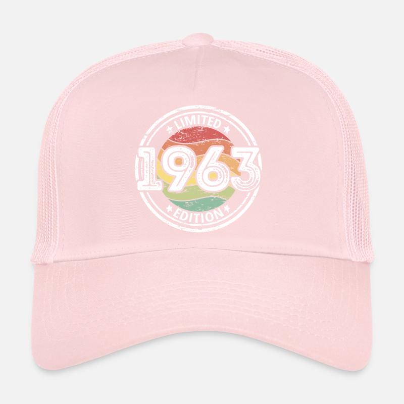 Né en 1963 60e anniversaire Casquette trucker