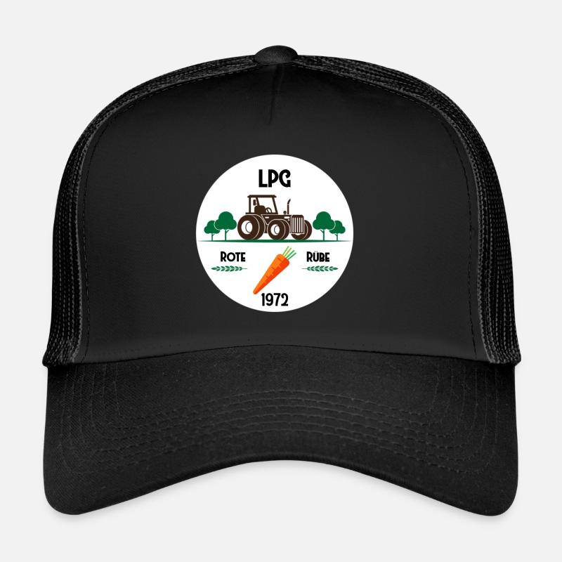 LPG - Trucker Cap - Schwarz/Schwarz