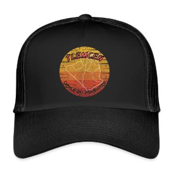 Tlemcen Pearl of the Maghreb - Trucker Cap - black/black - Front