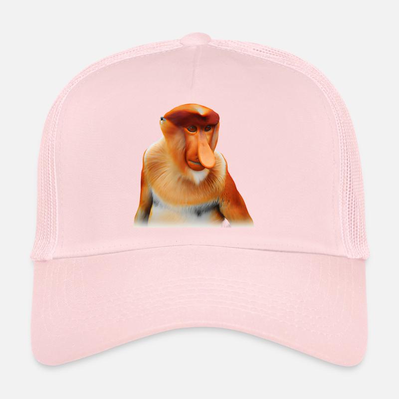 Le singe proboscis exotique Casquette trucker 