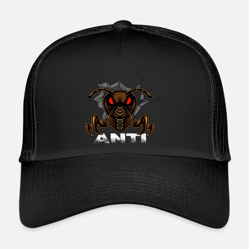 Fourmi État Fourmi Feu fourmi « anti » Casquette trucker 