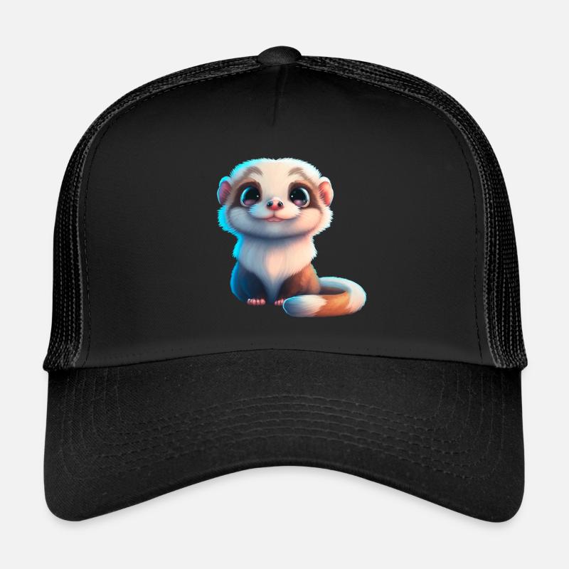 mignon bébé furet Casquette trucker 