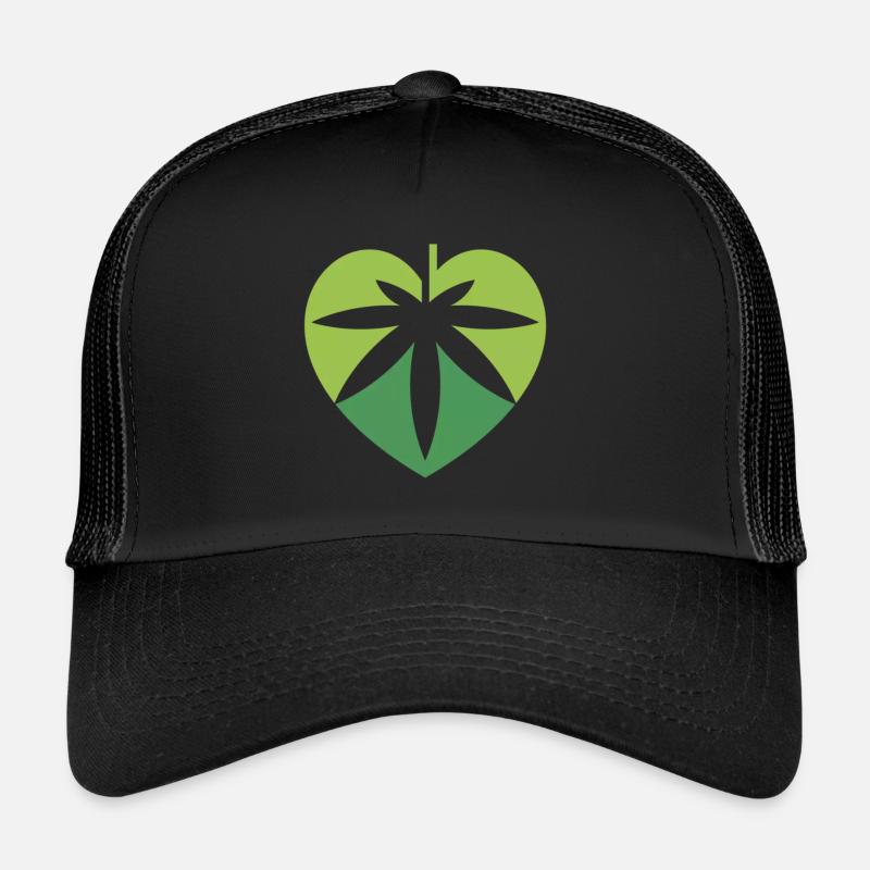 Hanfblatt Trucker Cap
