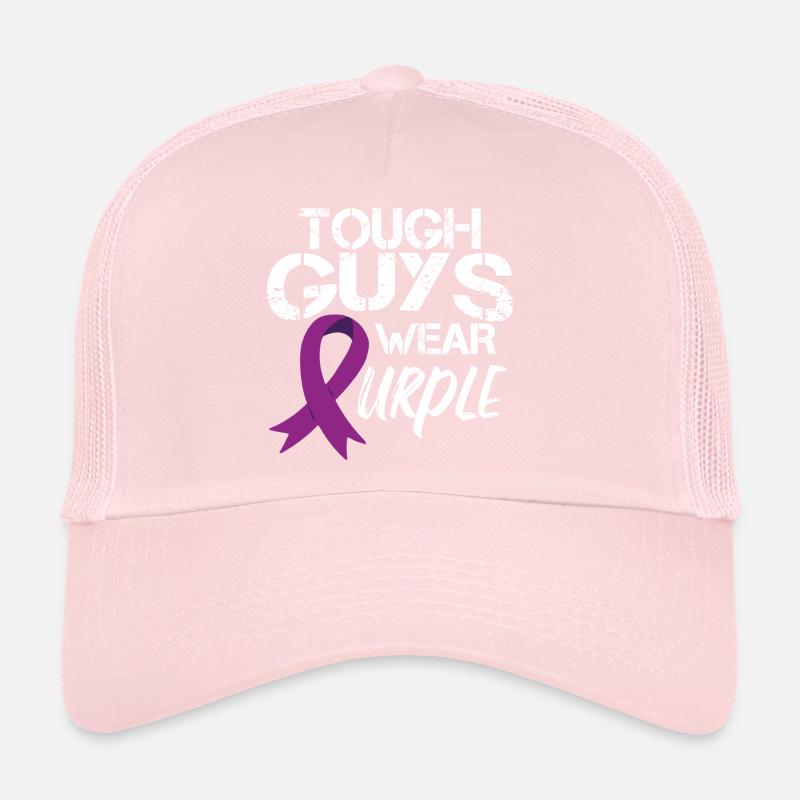 Les durs à cuire portent du violet Casquette trucker 