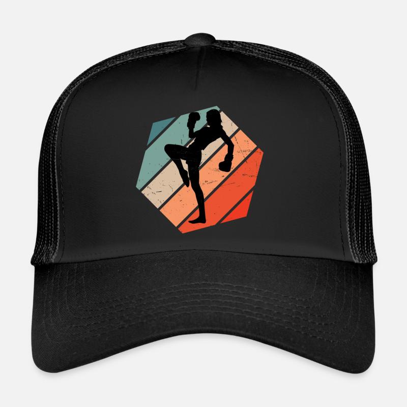 Boxing Kickbox Kickboxer Kickboxing Kickboxen Trucker Cap