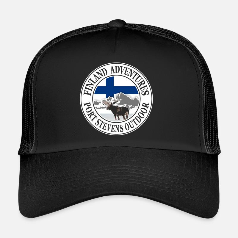 Finlande - Elk - Finlande - Mousses Casquette trucker 