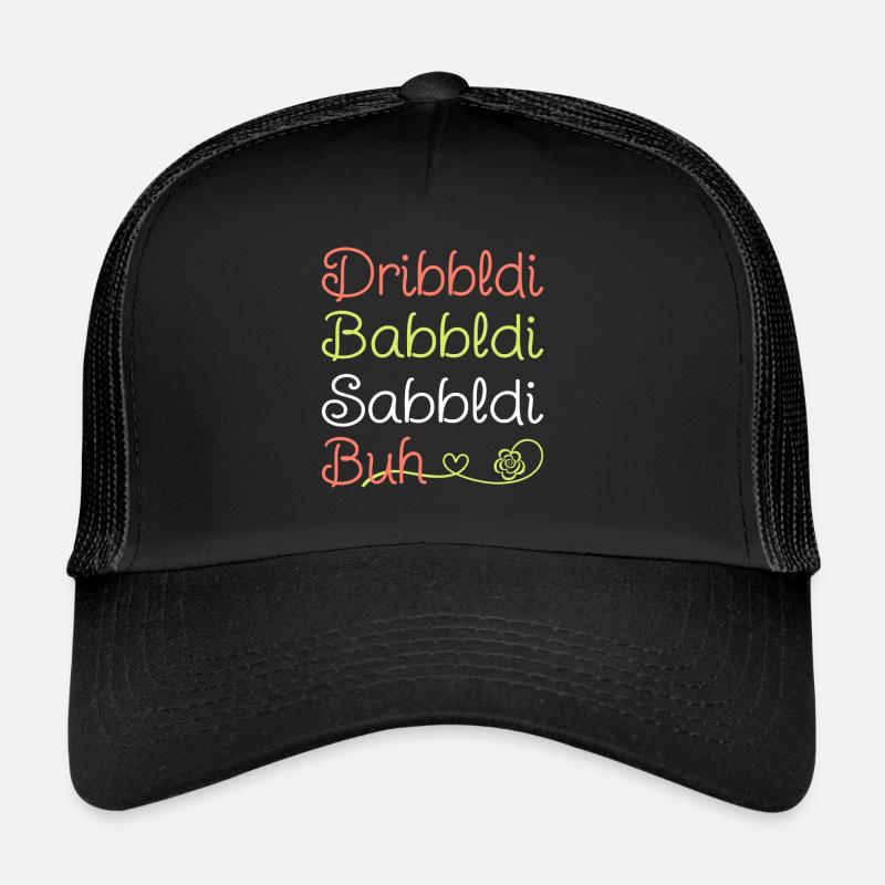 Sabbldi - Trucker Cap - black/black