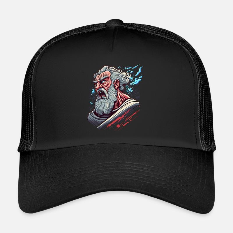 Starker Moses Prophet, der das Meer teilt Yam Suph Trucker Cap