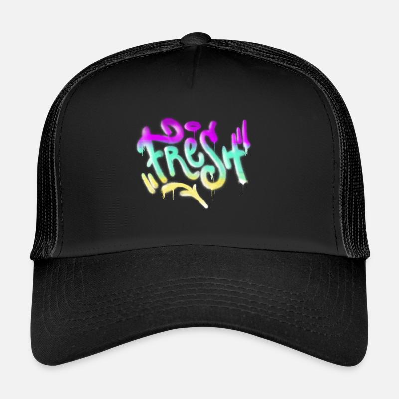 Fresh Graffiti Trucker Cap