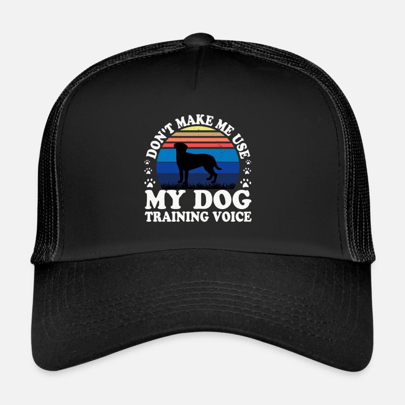 Akbash Dog Lover Silhouette Vintage Sunset Casquette trucker 