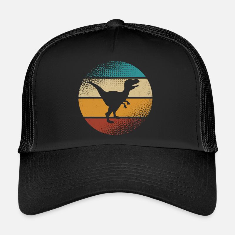 Velociraptor Dino Dinosaurs Trucker Cap