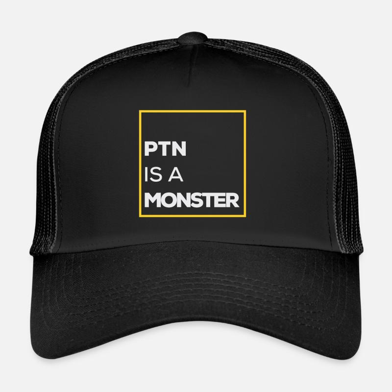 PTN is a Monster LYBT 8 Trucker Cap