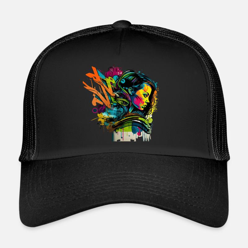 Urban Art im Graffiti-Stil Trucker Cap