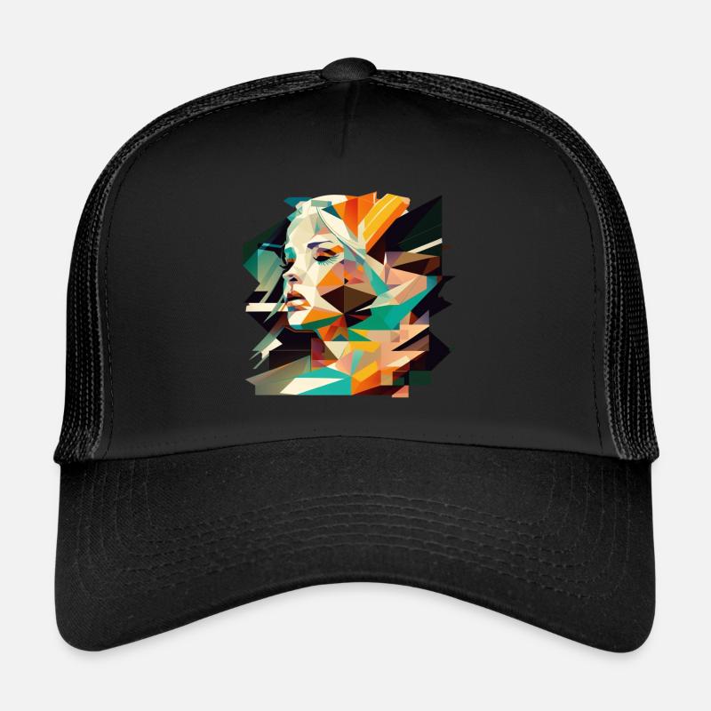 modern art Casquette trucker 
