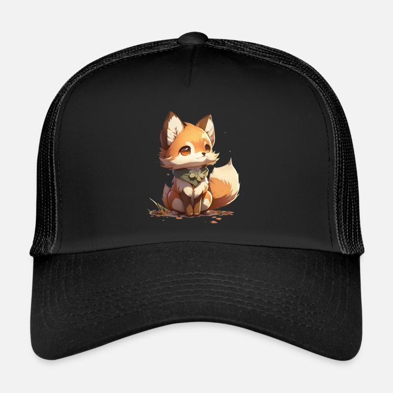 Red Fox, Dessin animé, Anime Comic Fox Casquette trucker 