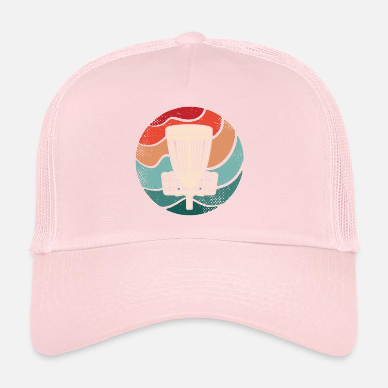 Discgolfer retro Discgolf Spieler Disc Golf Trucker Cap