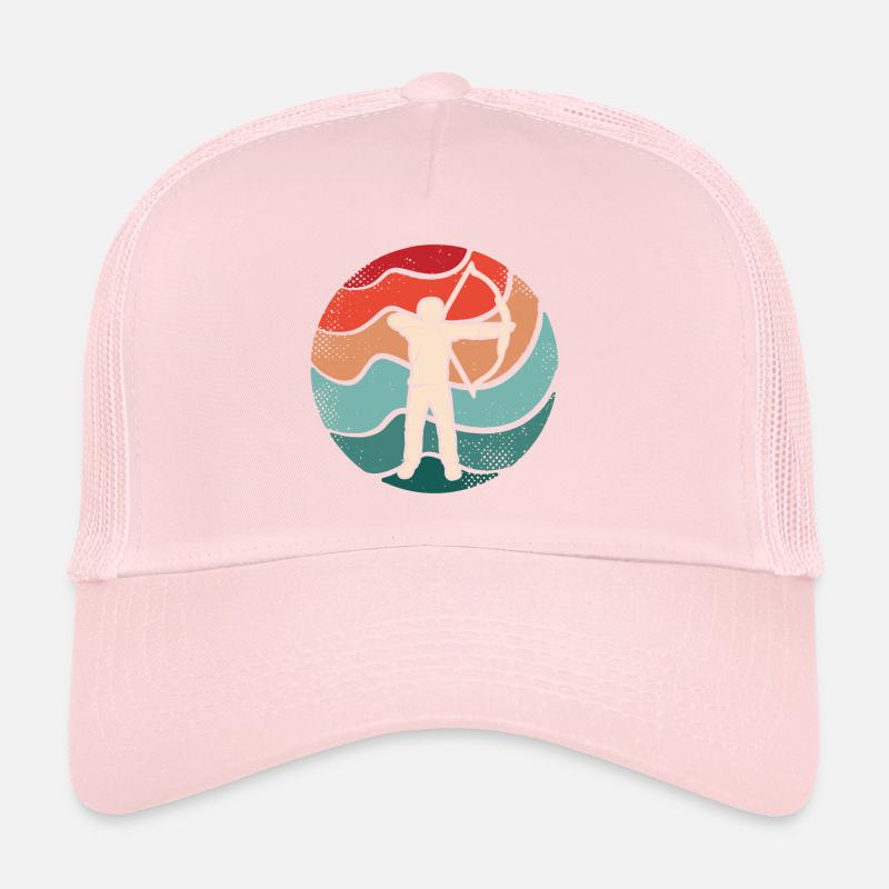 Bogenschießen Retro Bogensport Bogenschütze Trucker Cap