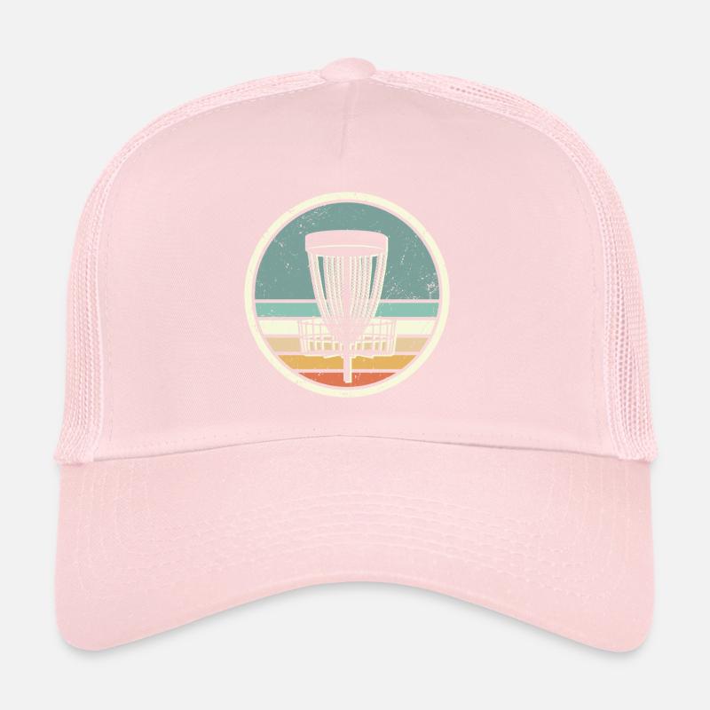 Disc Golf vintage Discgolf Spieler Discgolfer Trucker Cap