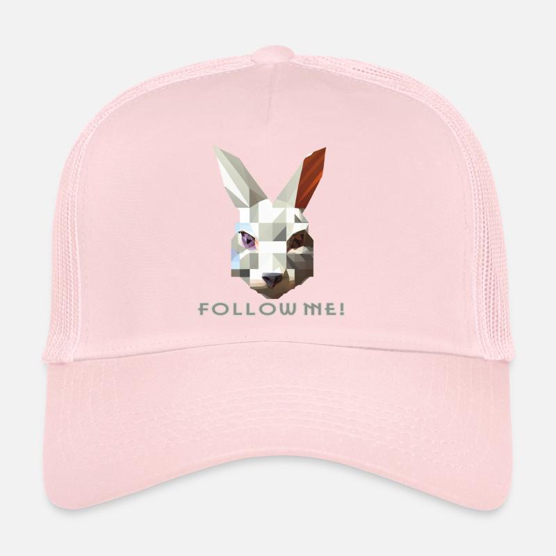 Lapin blanc Casquette trucker 