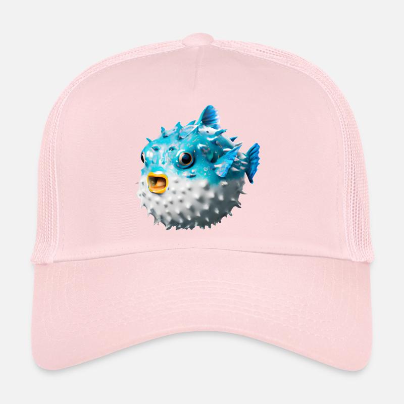 Poisson-globe gonflé Casquette trucker 
