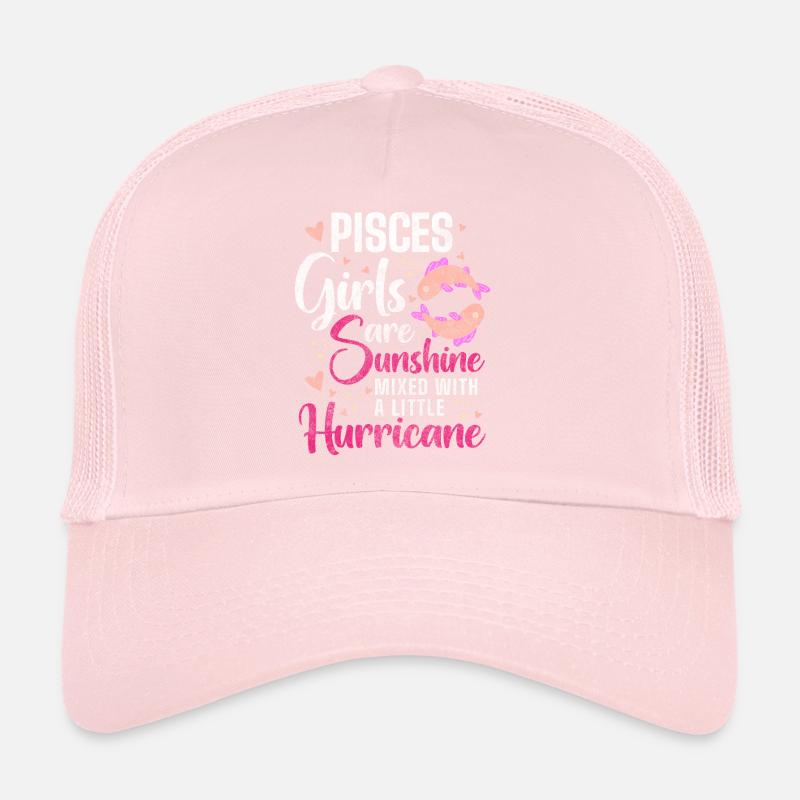 Poissons Février Superstitions Casquette trucker 