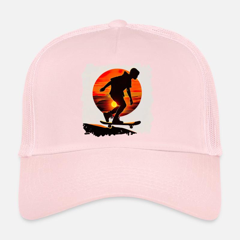 Le skateboard, c’est le street surf Casquette trucker 