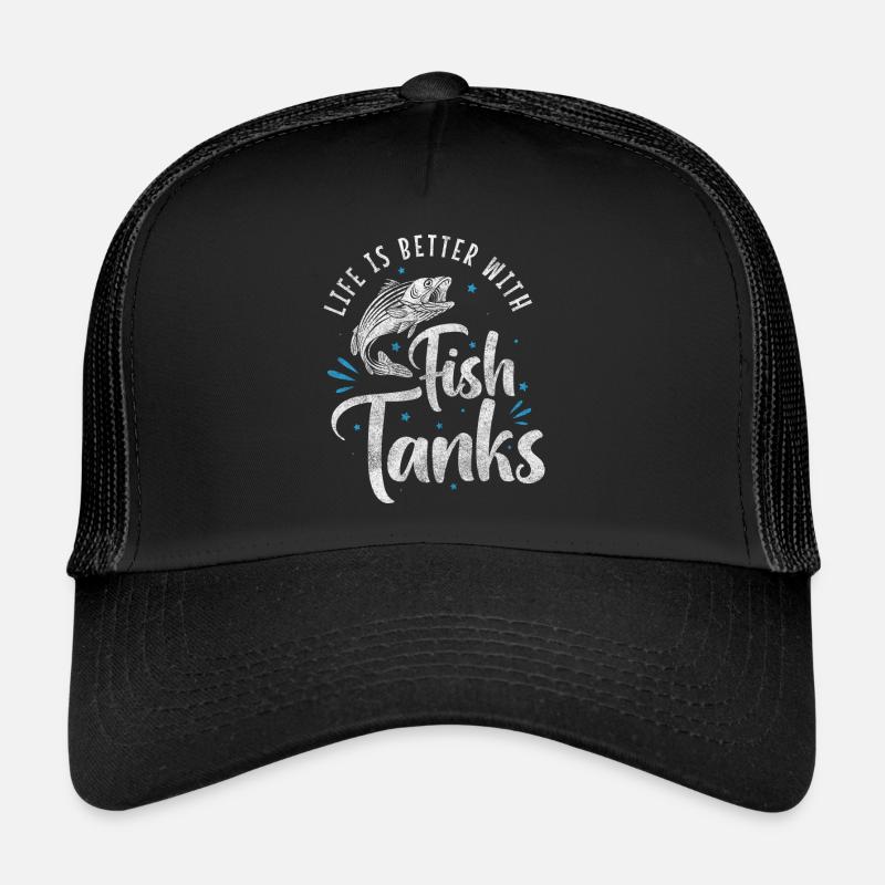 Aquarist Hobby Fisch Fischfutter Trucker Cap