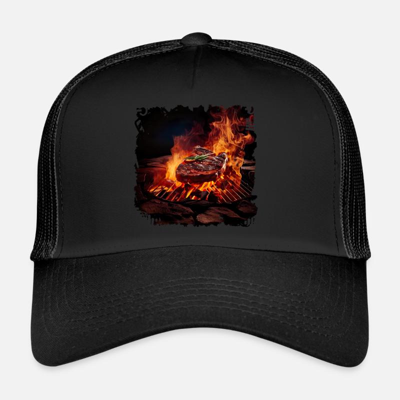 Meat is a source of high-quality protein Trucker Cap