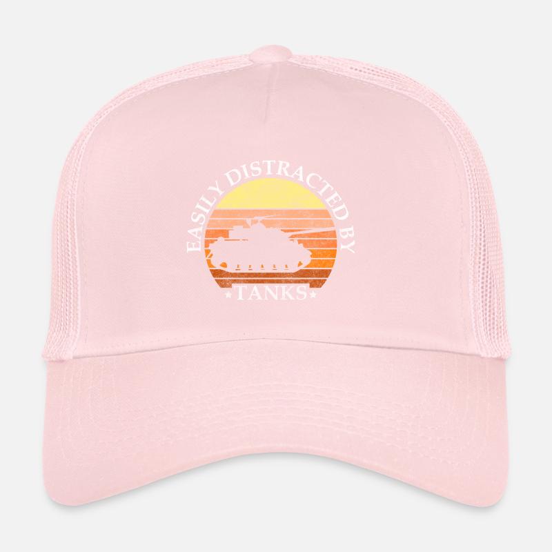 Leopard Kampf Kraft Trucker Cap