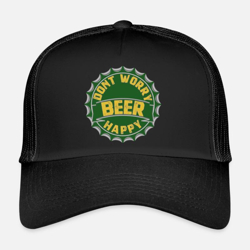 NE VOUS INQUIÉTEZ PAS BIÈRE HEUREUSE Casquette trucker 