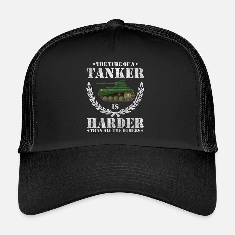 Véhicule de combat de guerre Panzerkampfwagen Bundeswehr Casquette trucker 