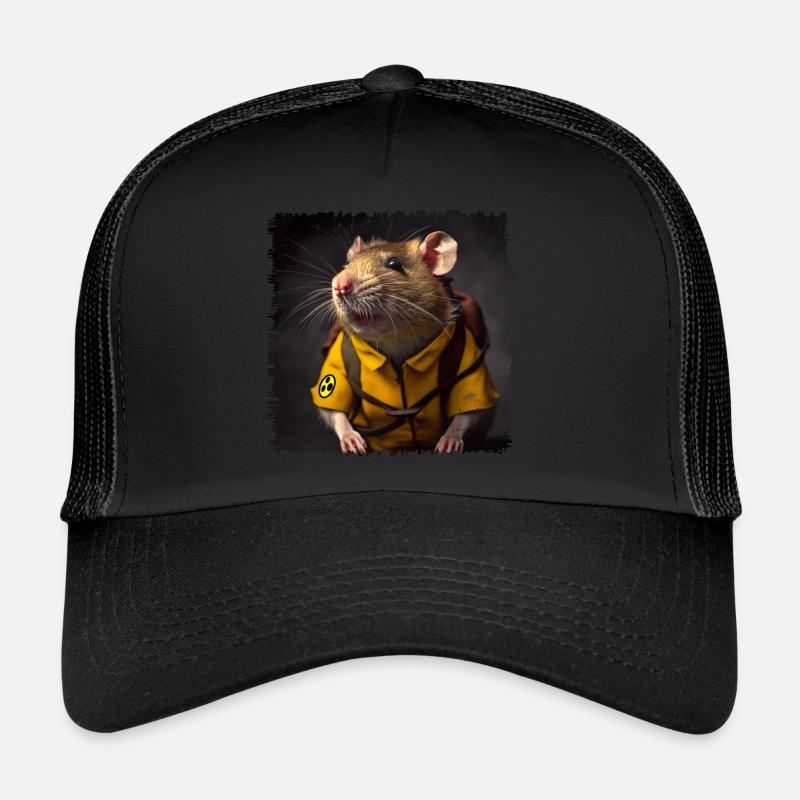 Ratten können Minen erschnüffeln Trucker Cap