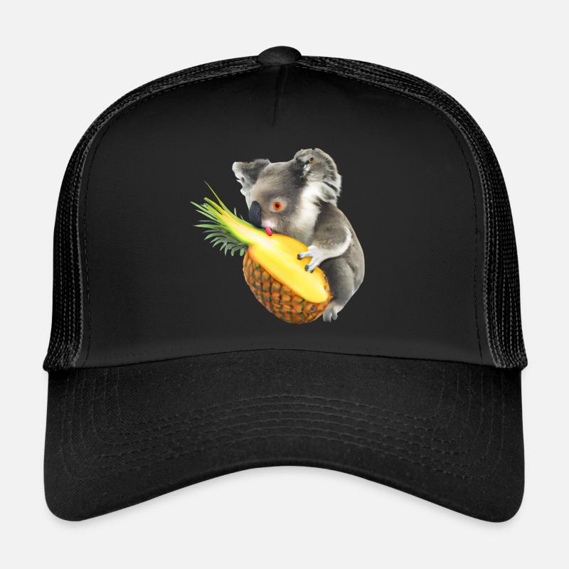 Koala and pineapple Trucker Cap