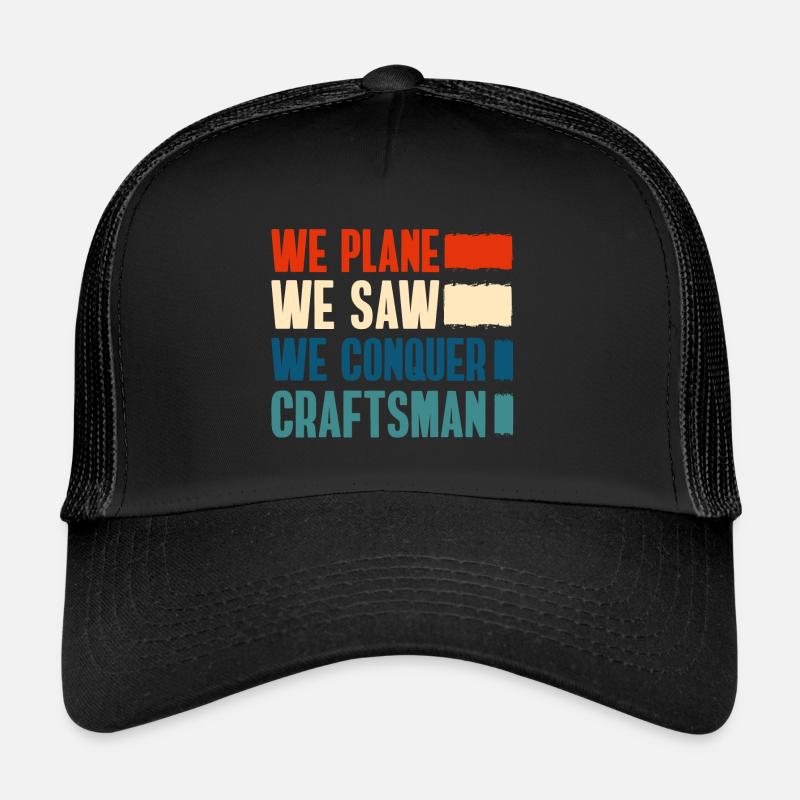 Outillage plombier charpentier Casquette trucker 