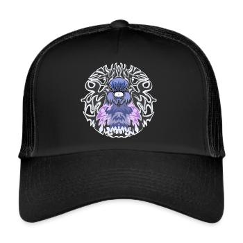 Taube Bizet - Trucker Cap - Schwarz/Schwarz - Vorne