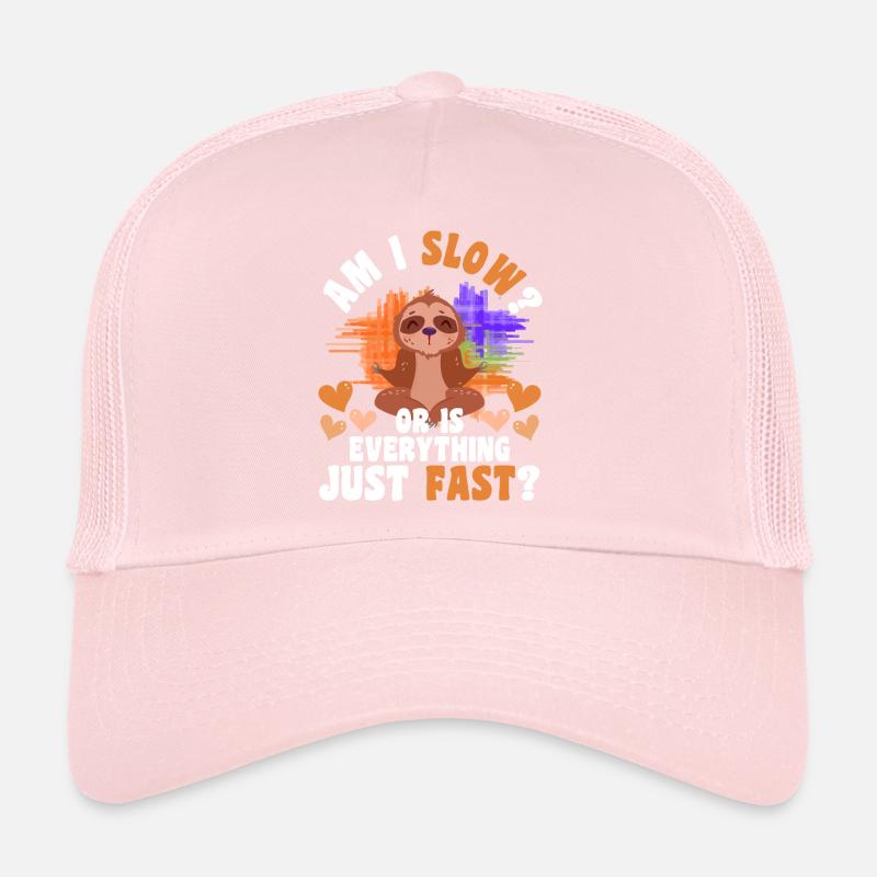 Chilling Lazing Lazy Hanger Trucker Cap