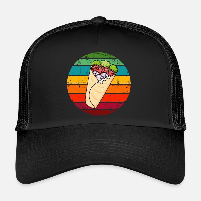 Kebab Shawarma Kebab Grill Casquette trucker 