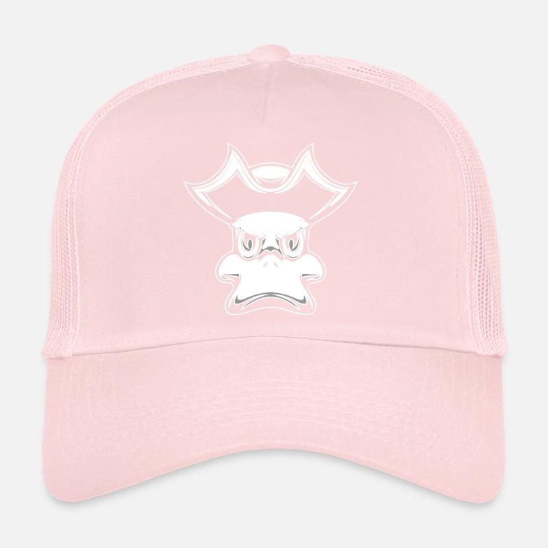 Pirate de canard diabolique Casquette trucker 