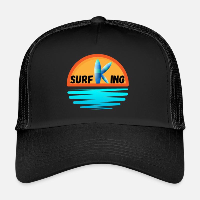 Surfing King Trucker Cap