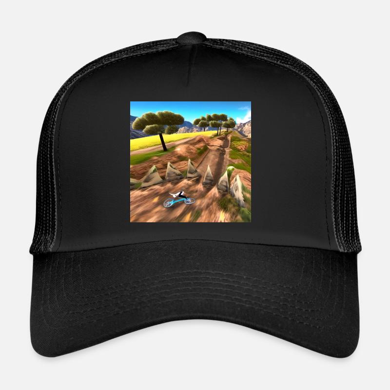 Biken durch die sonnige Trucker Cap