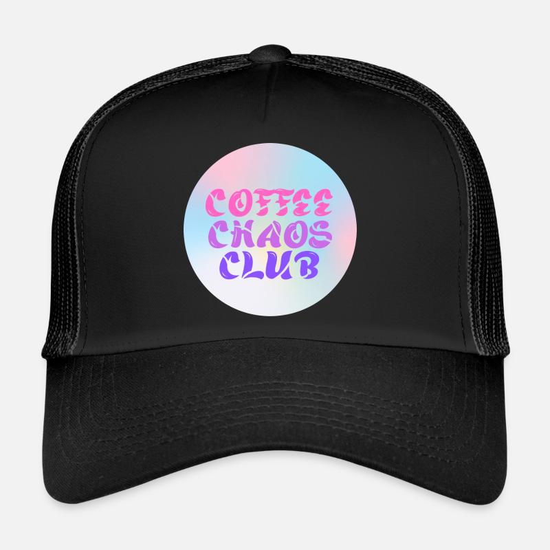Coffee Chaos Club Trucker Cap