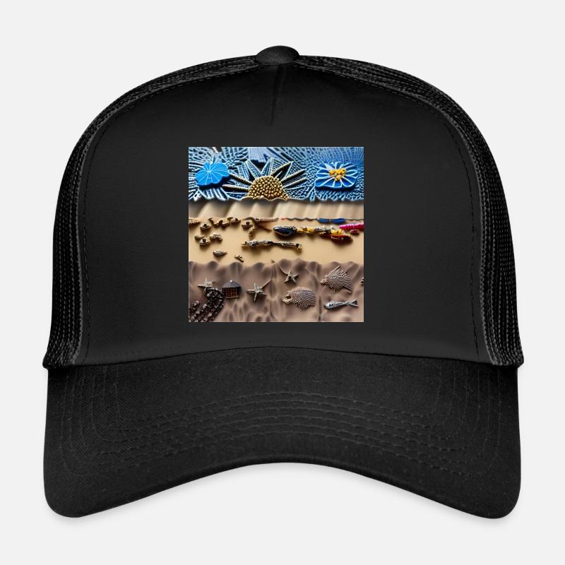 Plage ensoleillée Casquette trucker 