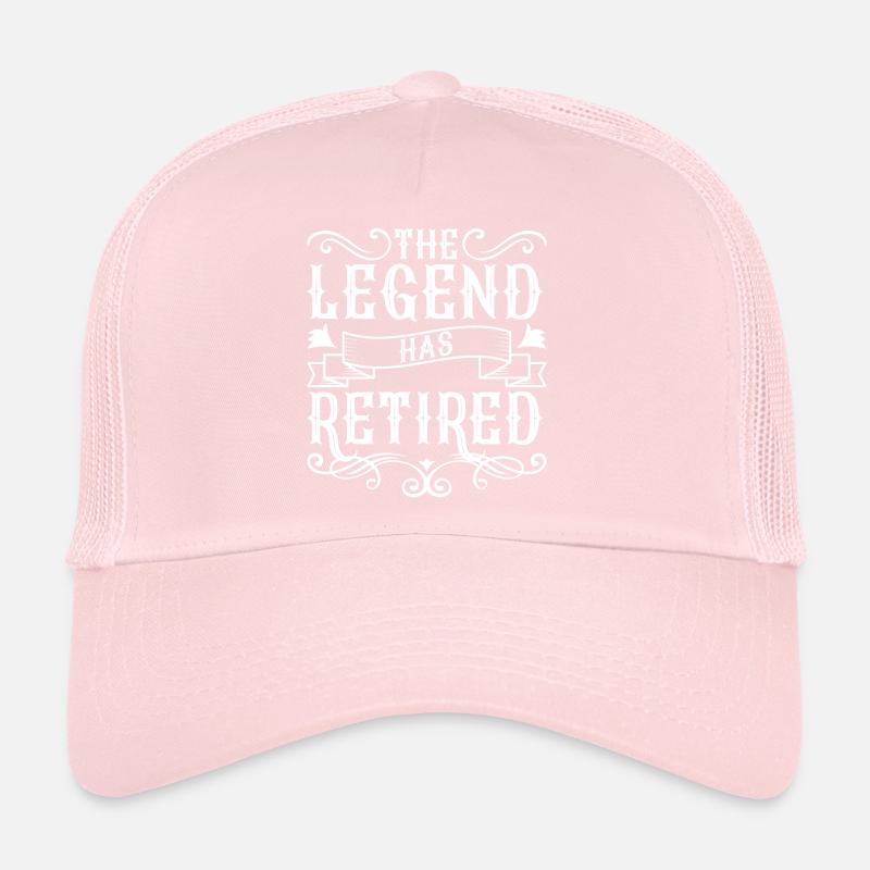 Pension, repos, travail Casquette trucker 