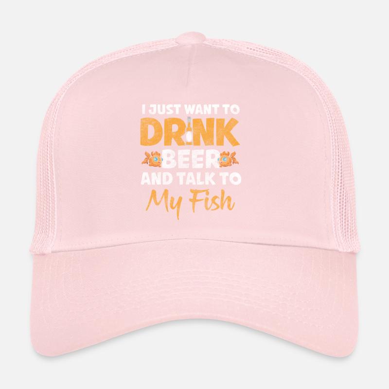 Fish Aquarists Pet Breeding Trucker Cap